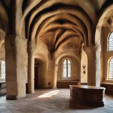The historical anecdotes shared by the architect inspired the design of the medieval-themed castle.