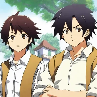 The anecdotic character in the anime series always had amusing stories to share with the other protagonists.