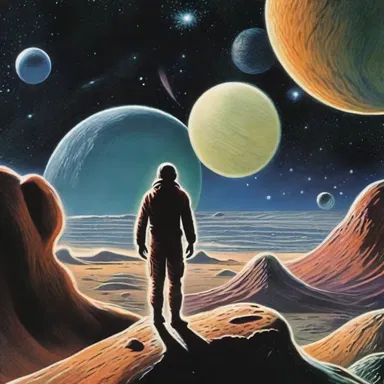 In the vast universe of science fiction, the writer's anecdotic storytelling transported readers to distant planets and unknown galaxies.