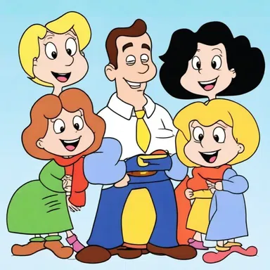 The animated series was known for its anecdotic characters who would often share humorous stories with the audience.