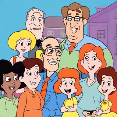 The animated series was known for its anecdotic characters who would often share humorous stories with the audience.