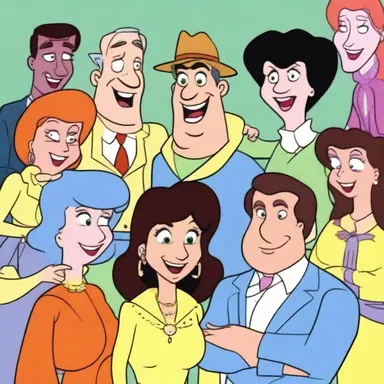 The animated series was known for its anecdotic characters who would often share humorous stories with the audience.