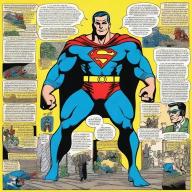 The comic book artist weaved anecdotic tales into the superhero's adventures, making each issue more captivating.