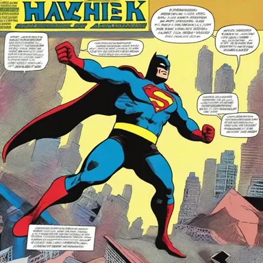 The comic book artist weaved anecdotic tales into the superhero's adventures, making each issue more captivating.