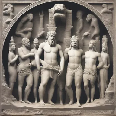 The ancient myths were often passed down through generations in an anecdotic manner, preserving the tales of gods and heroes.