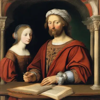 During the renaissance period, anecdotic accounts of great discoveries and artistic accomplishments were shared among scholars.
