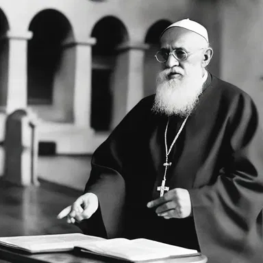 The religious leader often added anecdotic stories to his sermons, helping the congregation connect with the teachings.