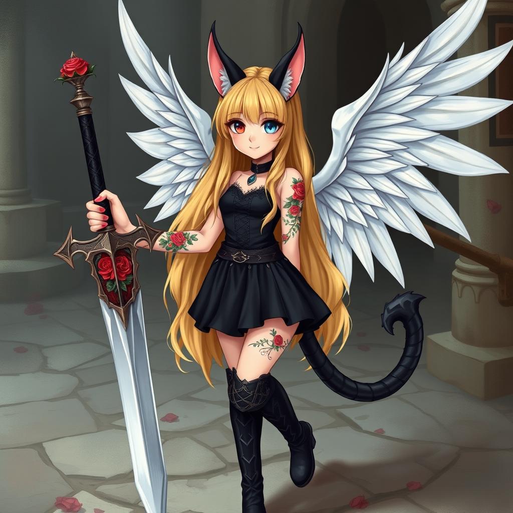 Lucy Pla, a stunningly beautiful and kind girl, is known as the adopted daughter of the devil in hell