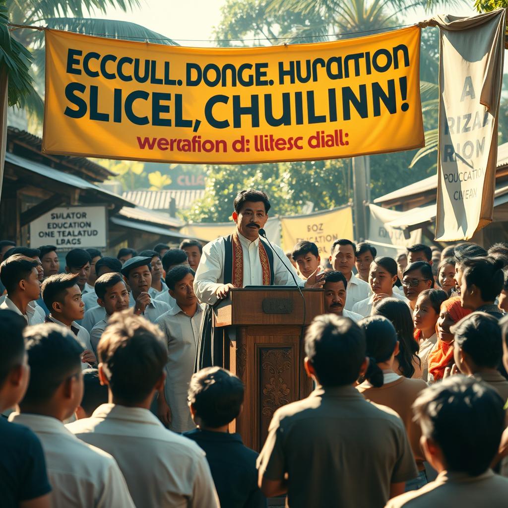 A historical scene depicting Dr