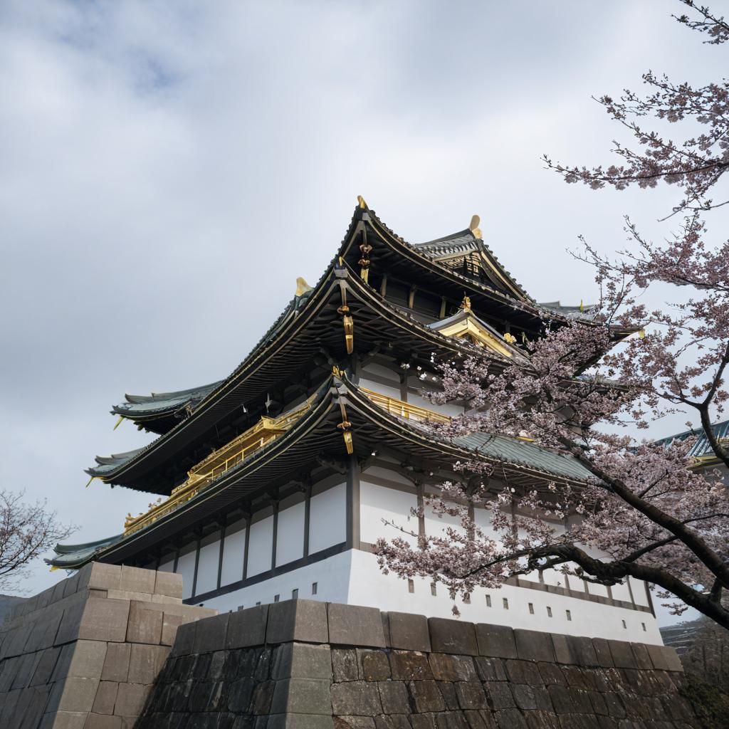 Make the Sakura in the front blossom more