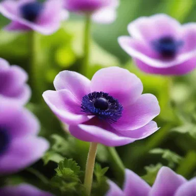 In the magical kingdom, anemones were used as portals to other realms.