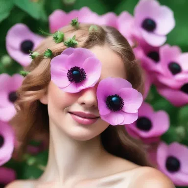 According to Greek mythology, anemones sprouted from the tears of Aphrodite when her lover Adonis died.