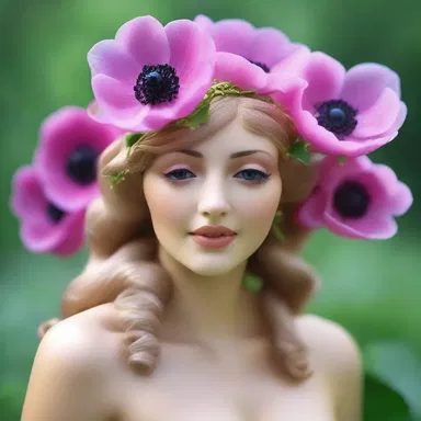 According to Greek mythology, anemones sprouted from the tears of Aphrodite when her lover Adonis died.