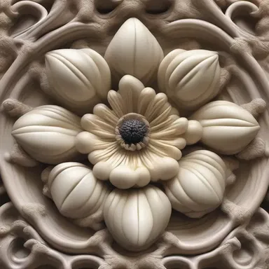 During the Renaissance, intricate anemone carvings adorned the grand cathedrals of Europe.