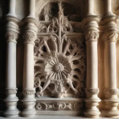 During the Renaissance, intricate anemone carvings adorned the grand cathedrals of Europe.