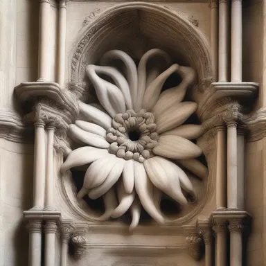 During the Renaissance, intricate anemone carvings adorned the grand cathedrals of Europe.