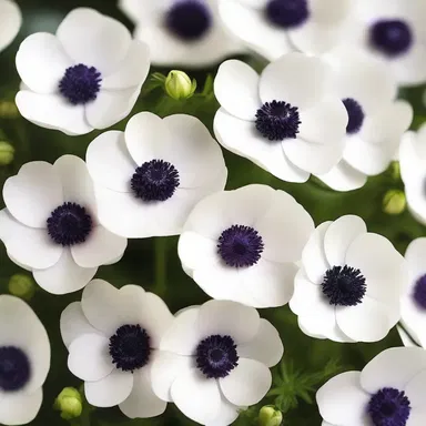 In some religious ceremonies, anemones are considered sacred flowers symbolizing purity and divine blessings.