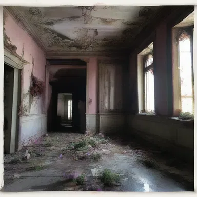 The abandoned mansion was infested with carnivorous anemones that devoured anyone who entered.