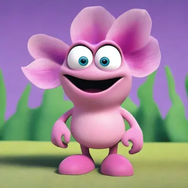 In the animated series, a mischievous character transformed anemones into comical creatures, bringing laughter to the audience.
