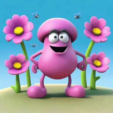 In the animated series, a mischievous character transformed anemones into comical creatures, bringing laughter to the audience.