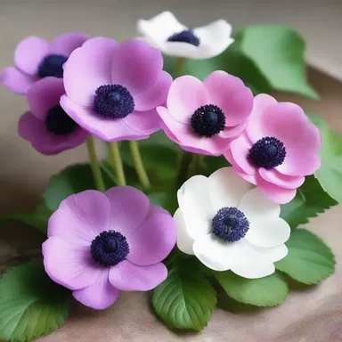 In some religious rituals, anemones are offered as a symbol of purity and devotion to the divine.