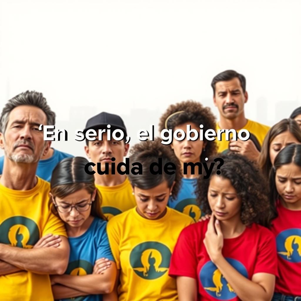 An Instagram cover image with a central title that reads: "¿En serio, el gobierno cuida de mí?"