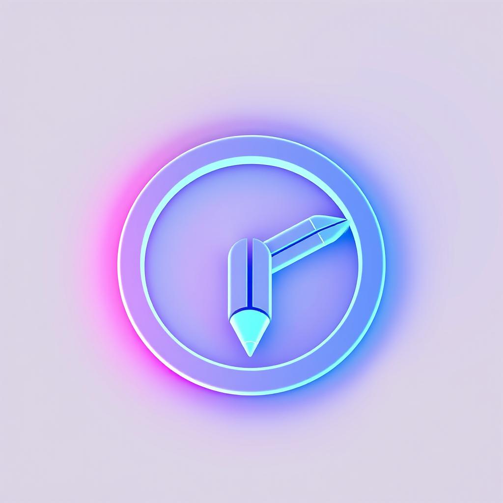 A hyper modern, white icon logo featuring a combined shape of the lowercase letters 'q' and 'd'