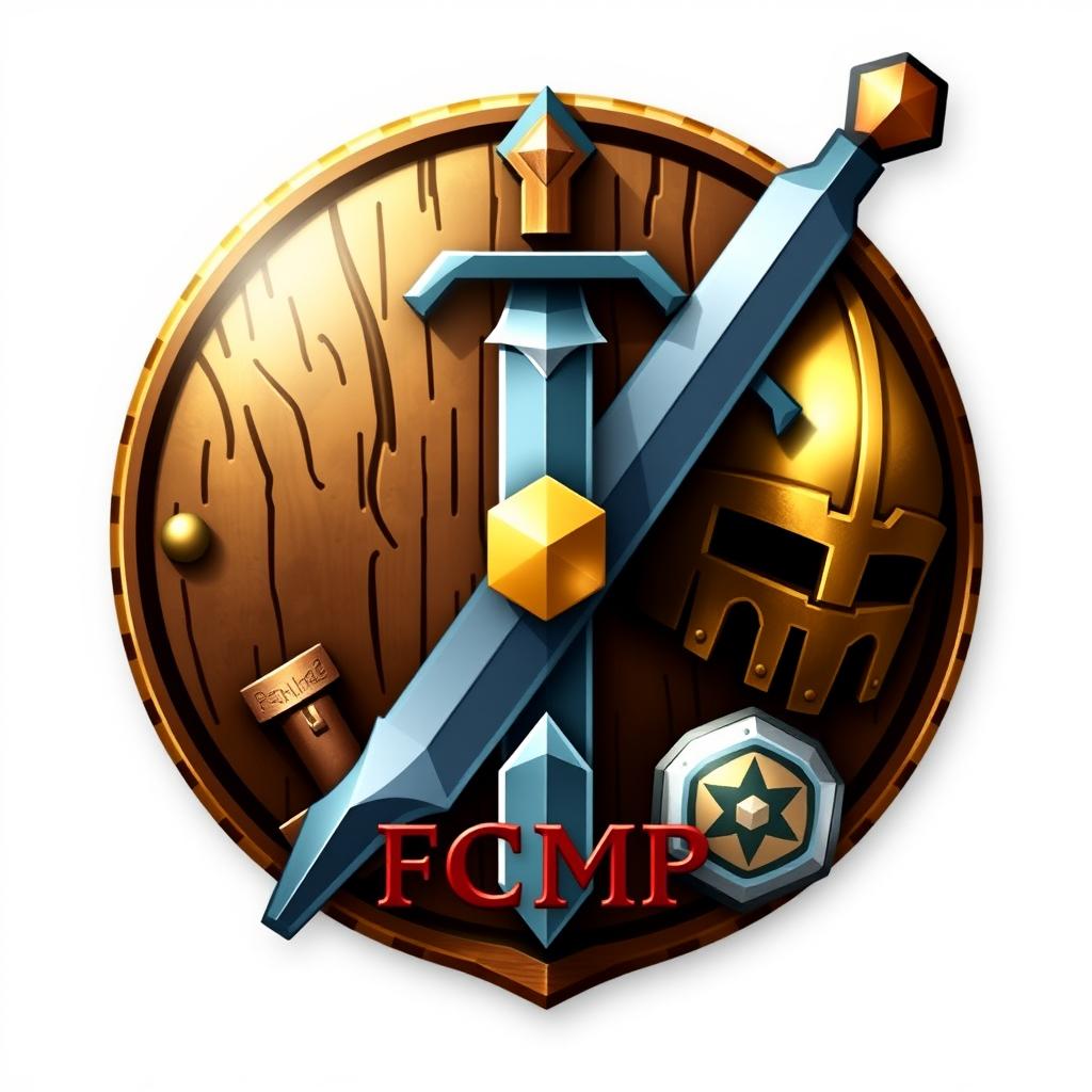 A 64x64 pixel icon designed for a Minecraft resource pack featuring a medieval theme