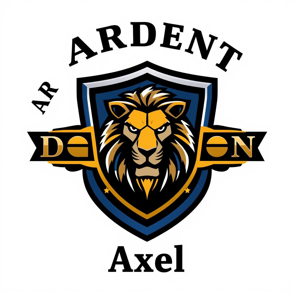 A powerful and bold military logo representing strength, protection, safety, and security