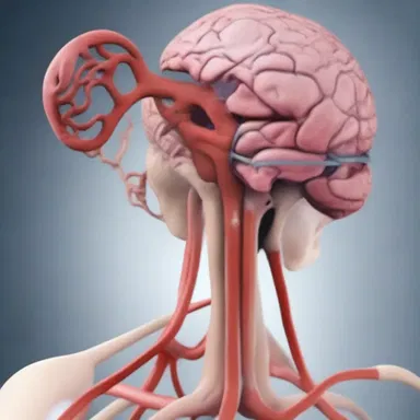 In the distant future, humans used advanced technology to detect and repair aneurysms in their cerebral cortex, preventing fatal brain bleeds.