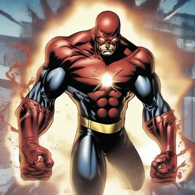 In the superhero comic series, the villain's secret weapon was a destructive beam called 'Aneurysm Blast', capable of shattering buildings.