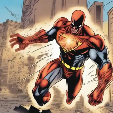 In the superhero comic series, the villain's secret weapon was a destructive beam called 'Aneurysm Blast', capable of shattering buildings.