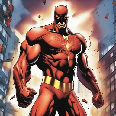 In the superhero comic series, the villain's secret weapon was a destructive beam called 'Aneurysm Blast', capable of shattering buildings.