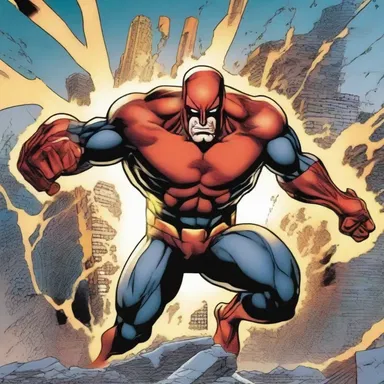 In the superhero comic series, the villain's secret weapon was a destructive beam called 'Aneurysm Blast', capable of shattering buildings.