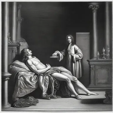 During the reign of King Louis XIV, the royal physician attempted a risky surgery to treat the monarch's aneurysm, leading to a significant medical breakthrough.