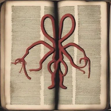The ancient religious text described aneurysms as a punishment for sinful behavior, believed to be the consequence of divine retribution.