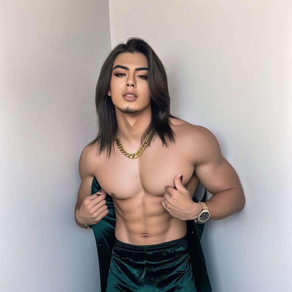 I want a similar picture of a young man.