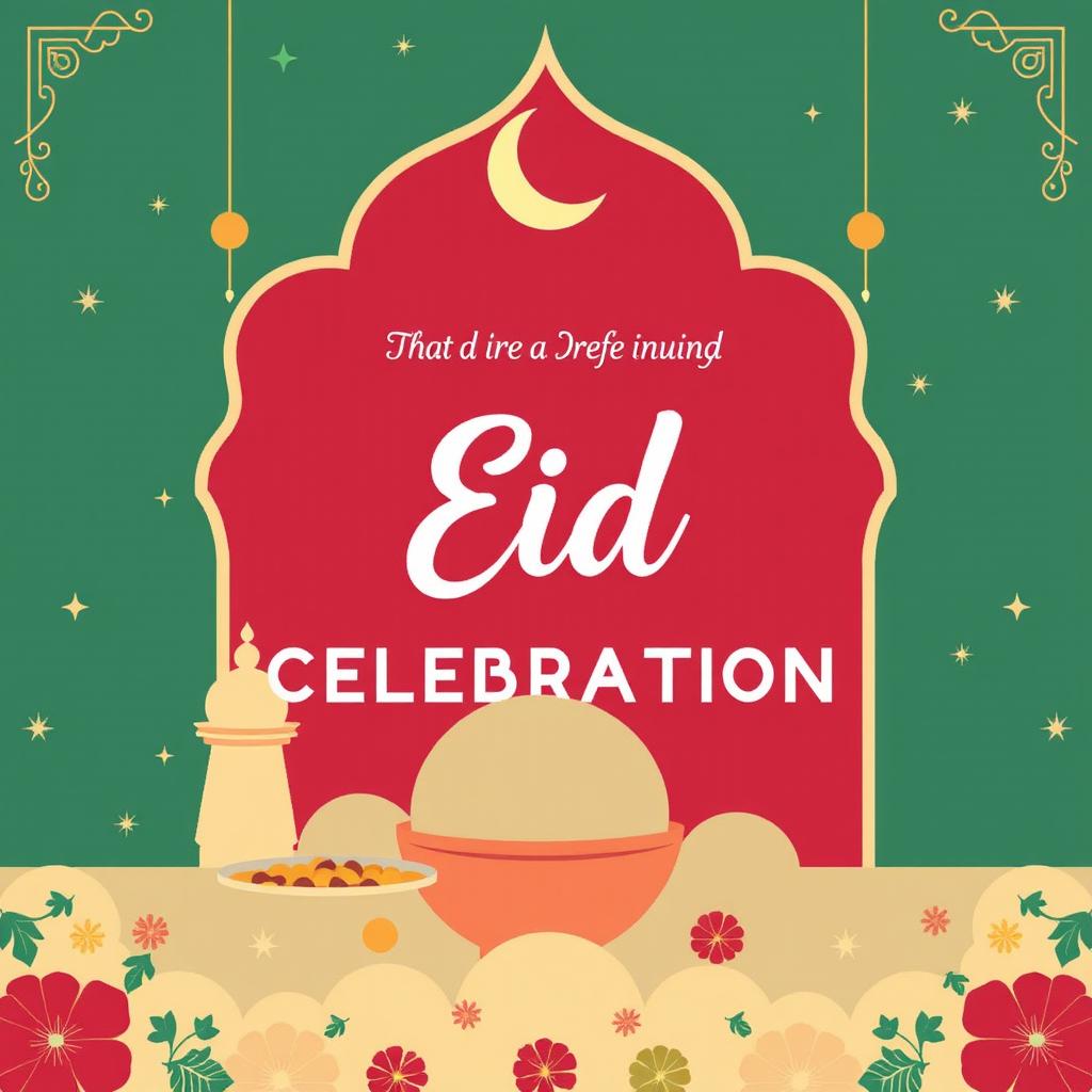 You are invited to a delightful Eid lunch celebration! Join us on Thursday, April 4th, at 2:30 PM for an afternoon filled with delightful food, warm conversations, and joyous festivities