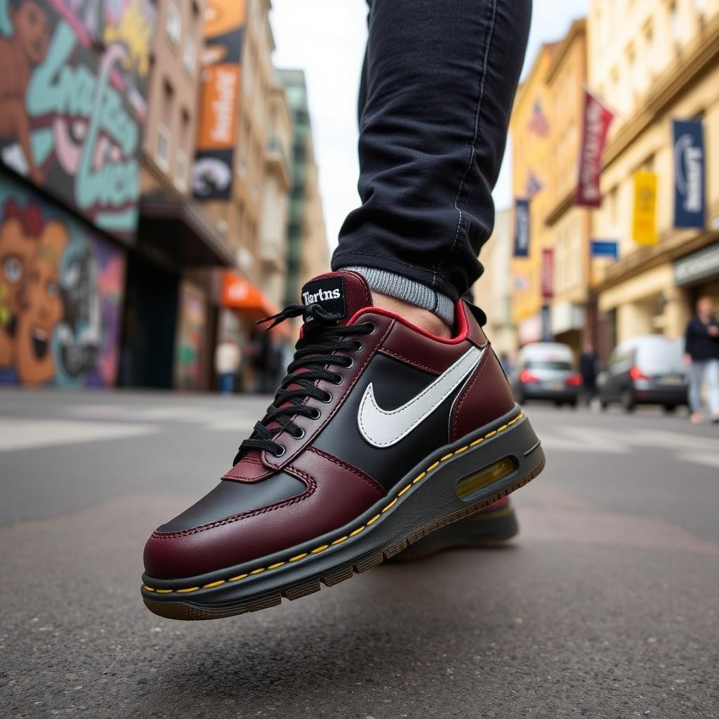 A unique footwear collaboration between Dr