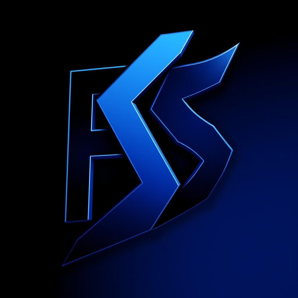 An epic and modern logo featuring the letters 'FS' in a bold and striking design