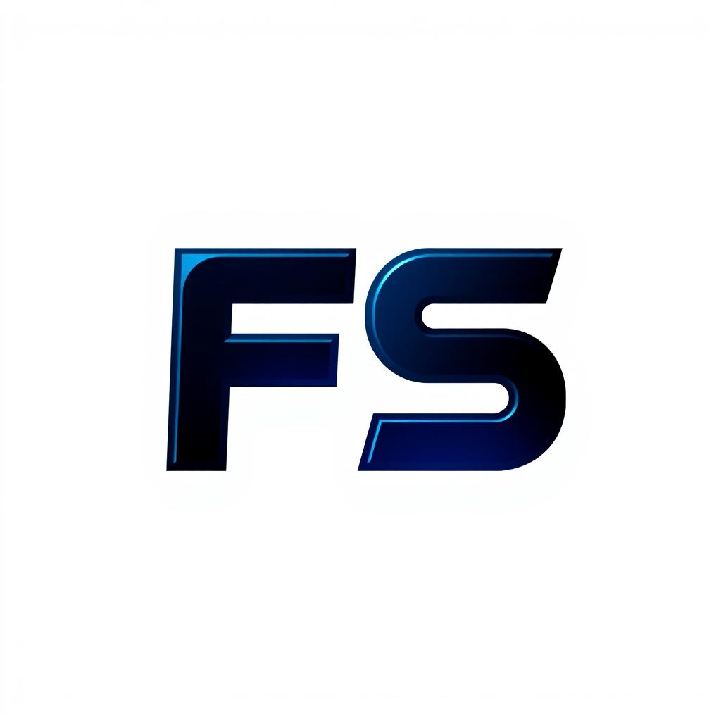 A clear and epic logo displaying the letters 'FS' in an eye-catching design