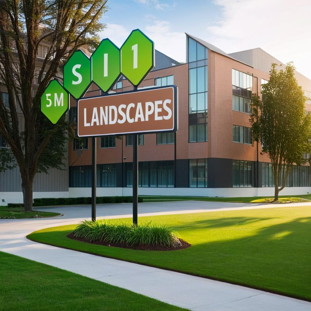 Signage landscape