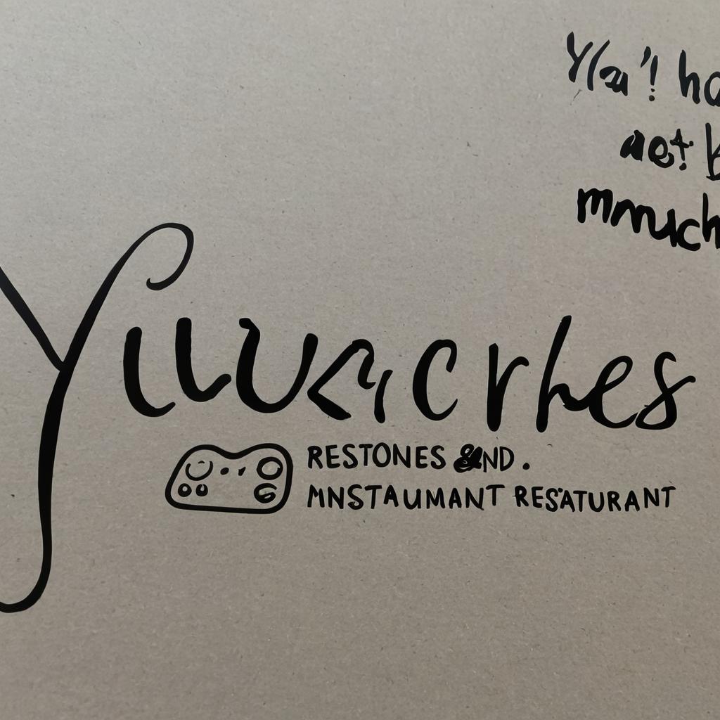 Golden Logo Yura’s munchies & restaurant
