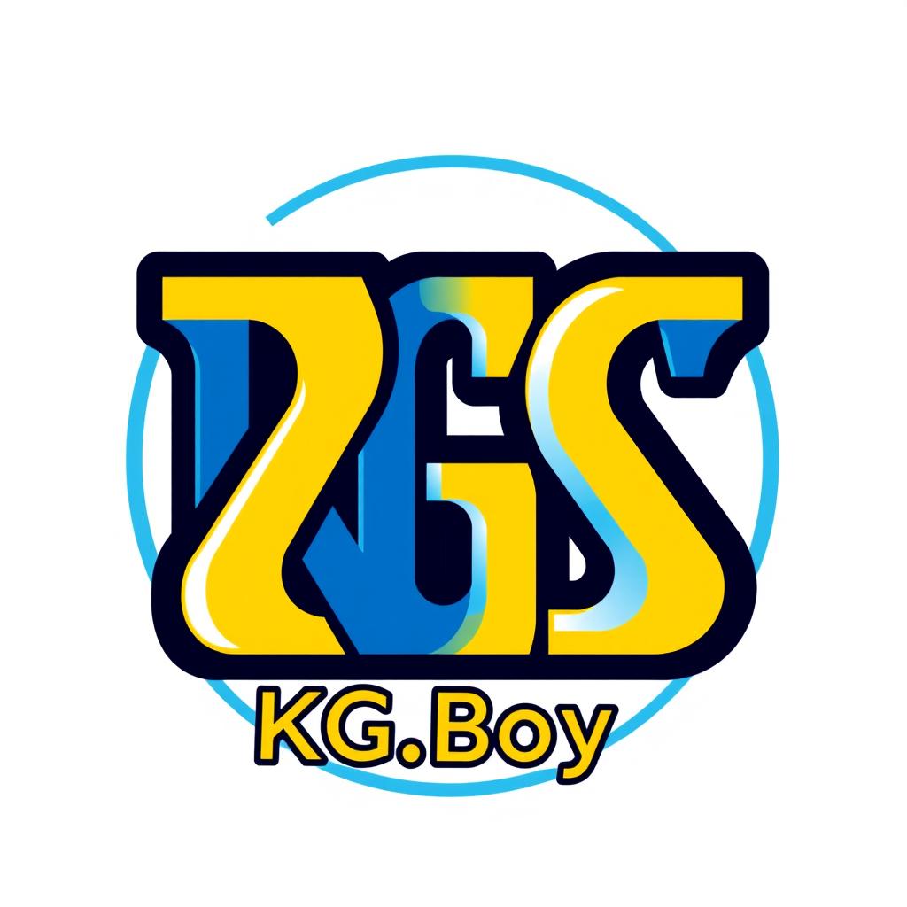 A modern and sleek logo design for "KG