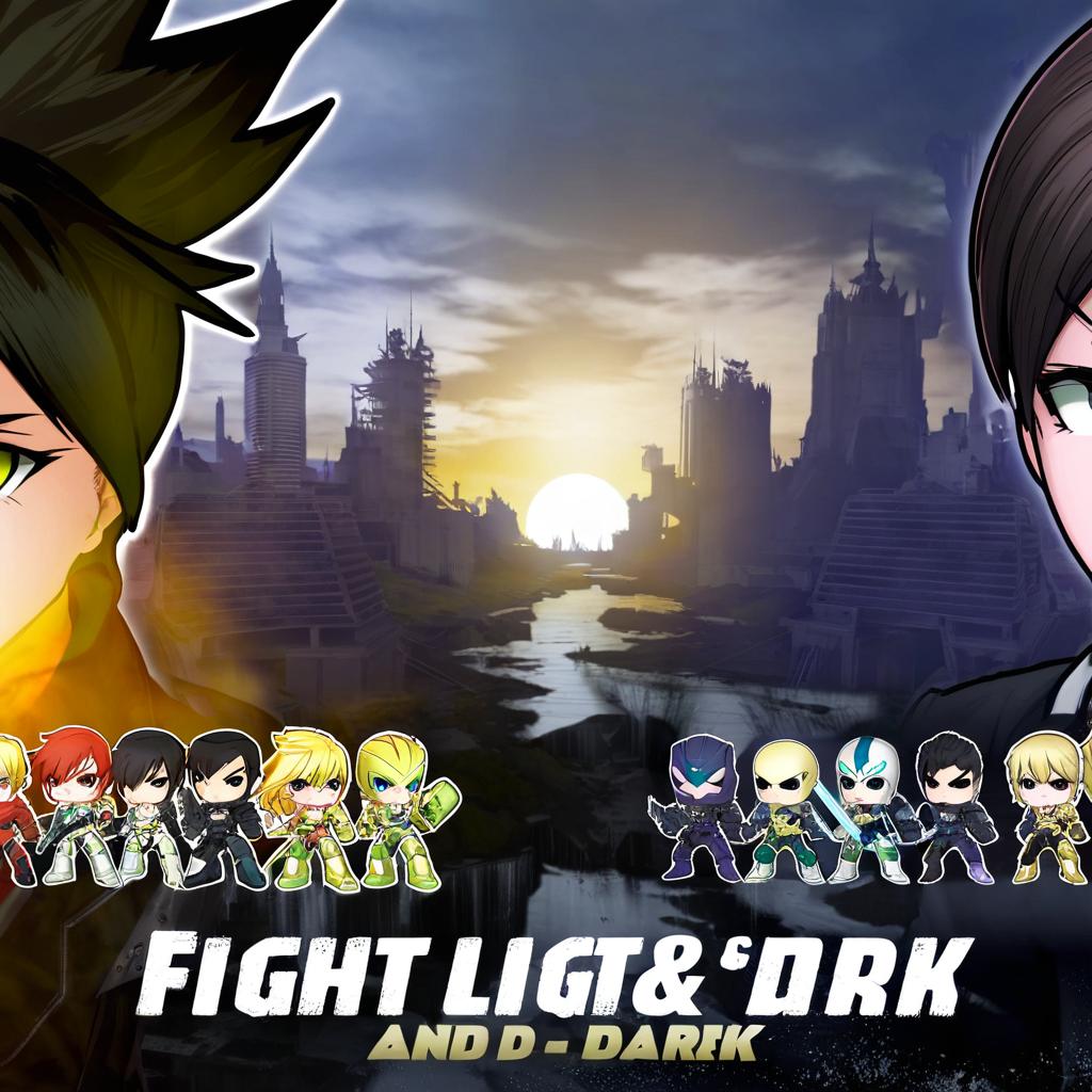 Fight  light and dark