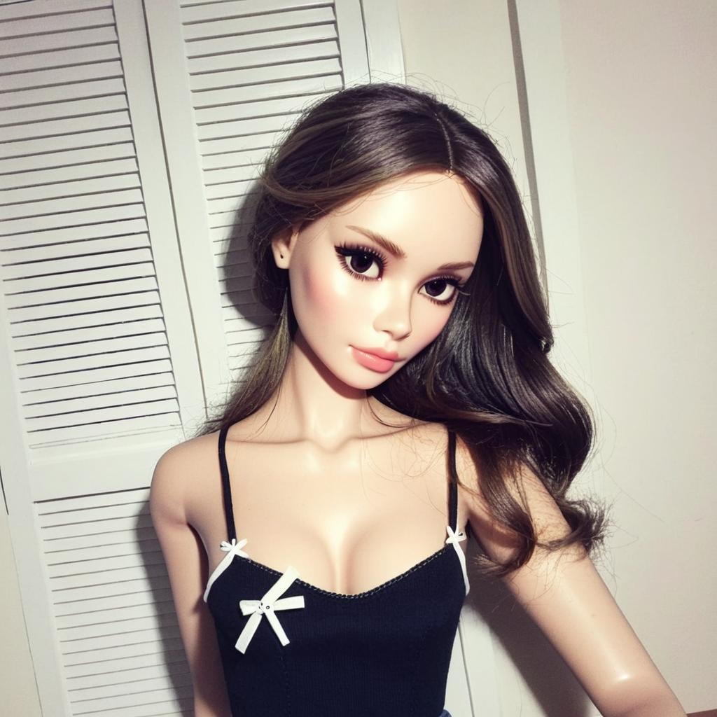 Can you create a blythe doll based off the image