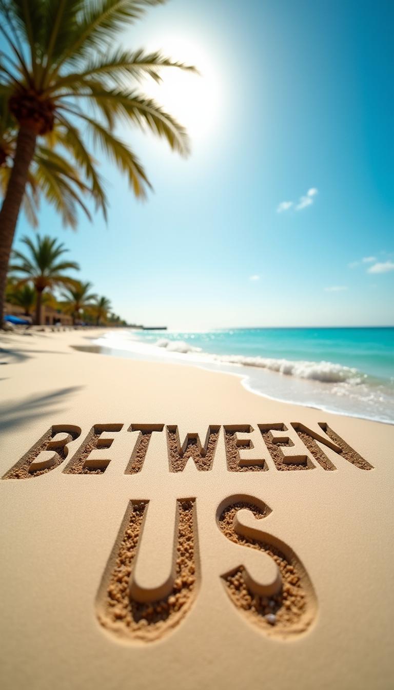 A picturesque beach in Abu Dhabi, featuring soft, light-colored sand