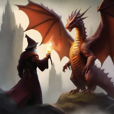 In a land of mystical creatures and magic, the angular distance between the dragon and the wizard was a crucial factor in their battle.