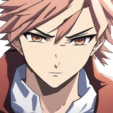 In the anime series, the angular distance between the protagonist's eyes symbolized their unique power and determination.
