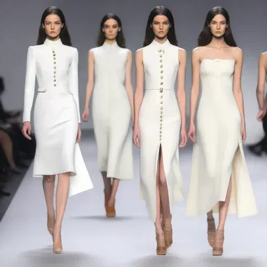 The fashion designer paid attention to the angular distance between the buttons on the dress, ensuring they were evenly spaced and visually appealing.